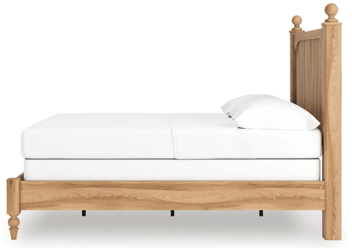 AshleyAshley PCB1075 Aleaport - Panel Bed - Warm Brown