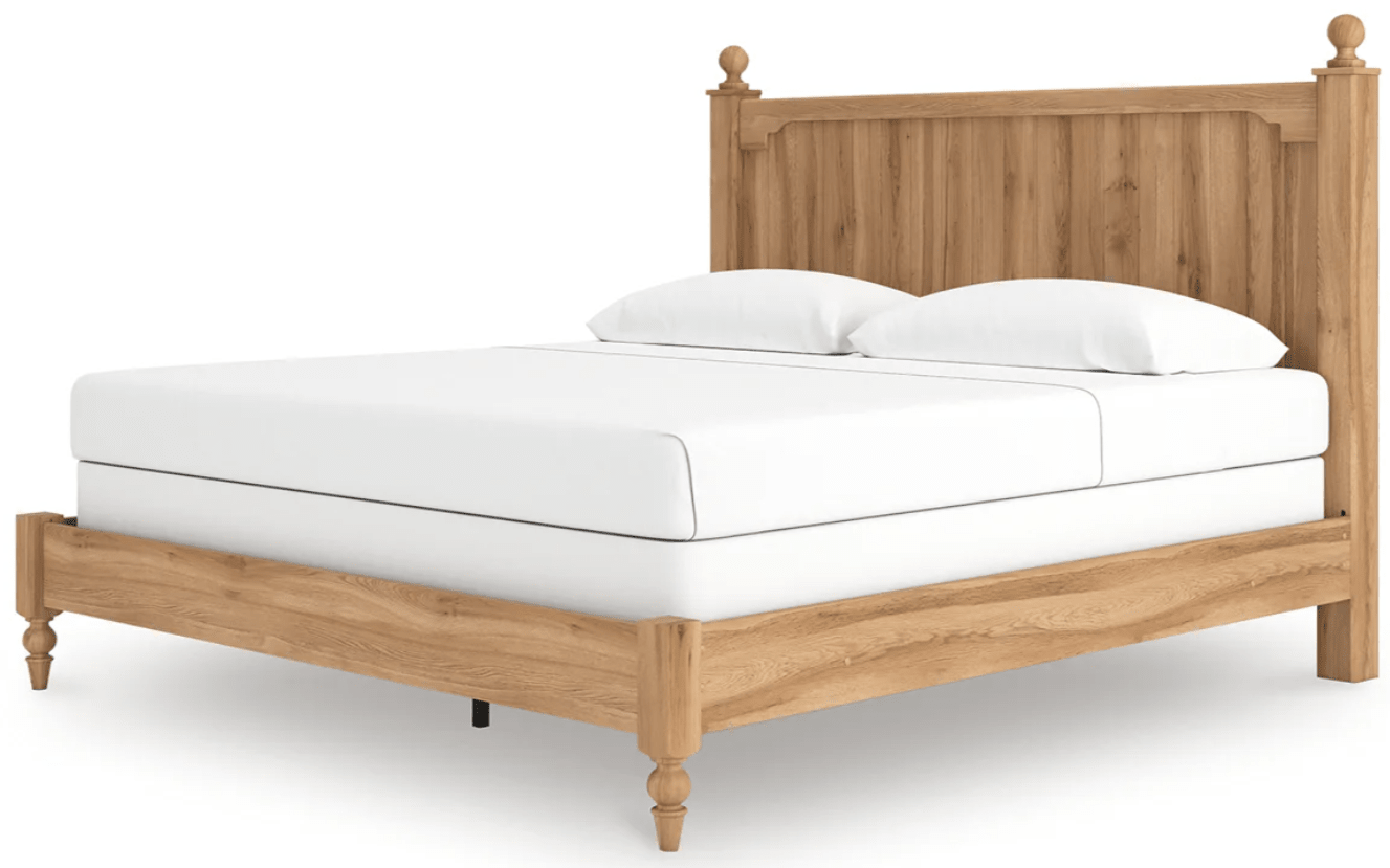 AshleyAshley PCB1075 Aleaport - Panel Bed - Warm Brown