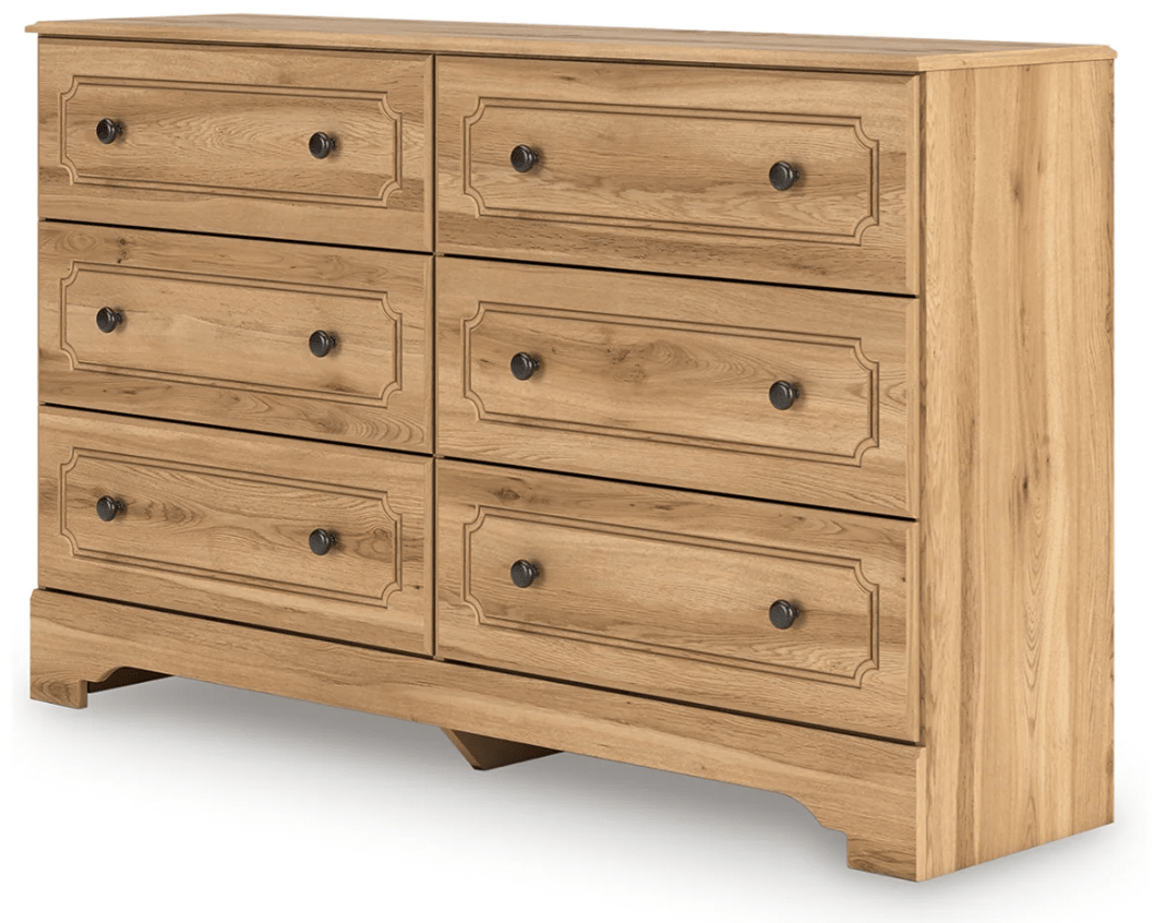 AshleyAshley PCB1075 Aleaport - Panel Bed - Warm Brown