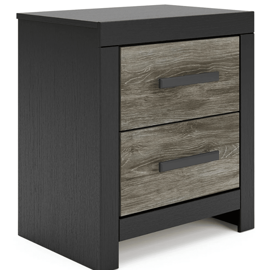AshleyAshley PCB1118 Broachmyn - Panel Bed - Black / Gray / Brown