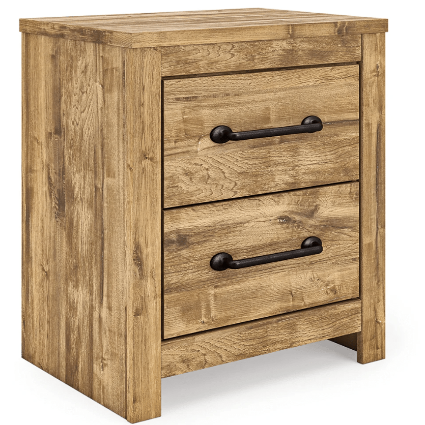 AshleyAshley PCB1580 Maystonna - Crossbuck Panel Bed - Brown