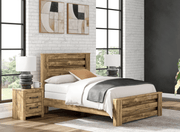 AshleyAshley PCB1580 Maystonna - Panel Bed - Brown