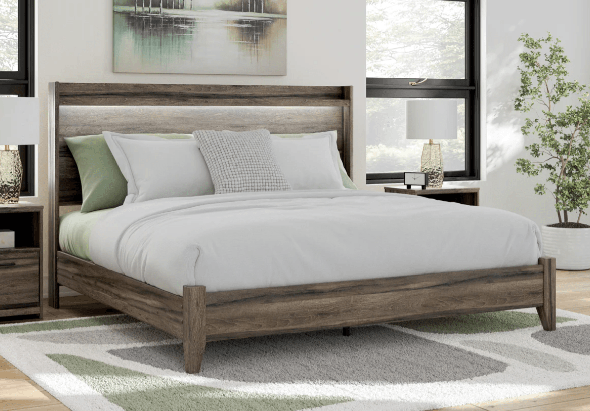 AshleyAshley PCB2005 Elbrim - Panel Bed - Brown