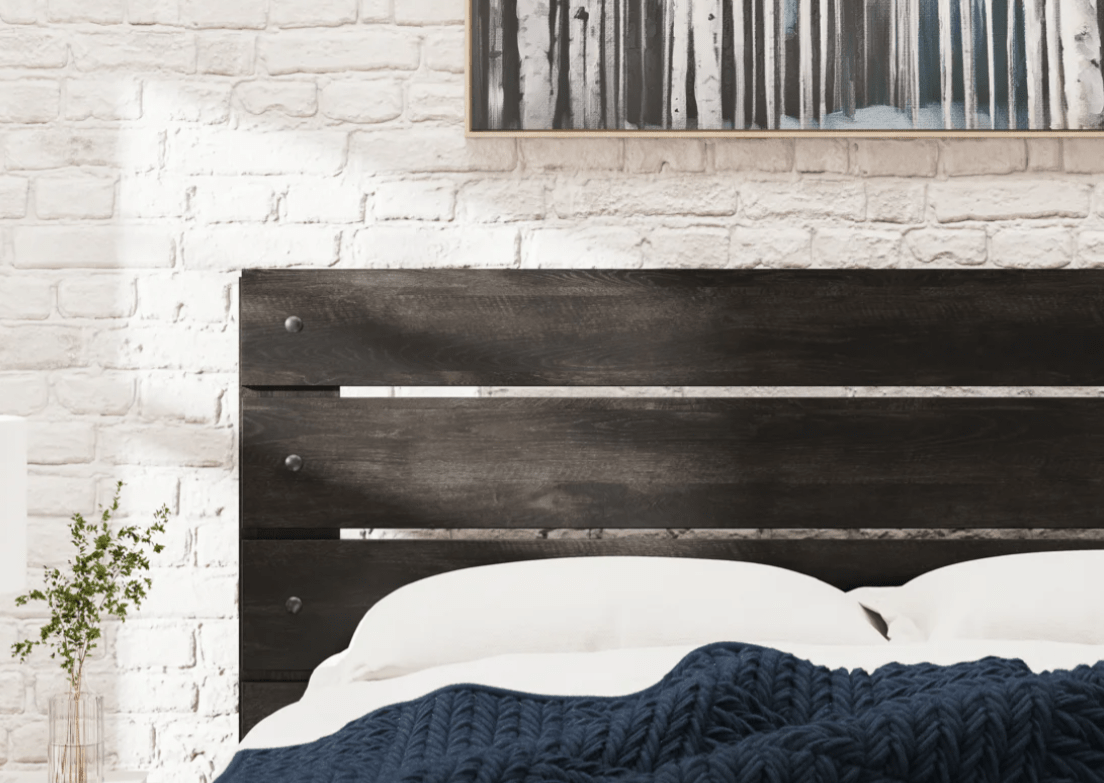 AshleyAshley PCB2108 Hollivern - Panel Bed - Dark Gray