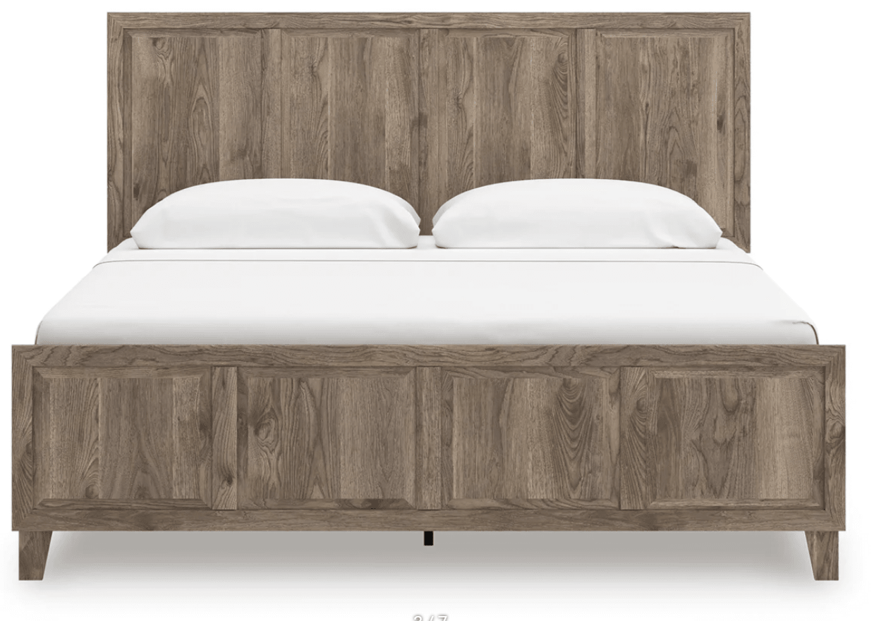 AshleyAshley PCB2260 Rusticott - Panel Bed - Brown