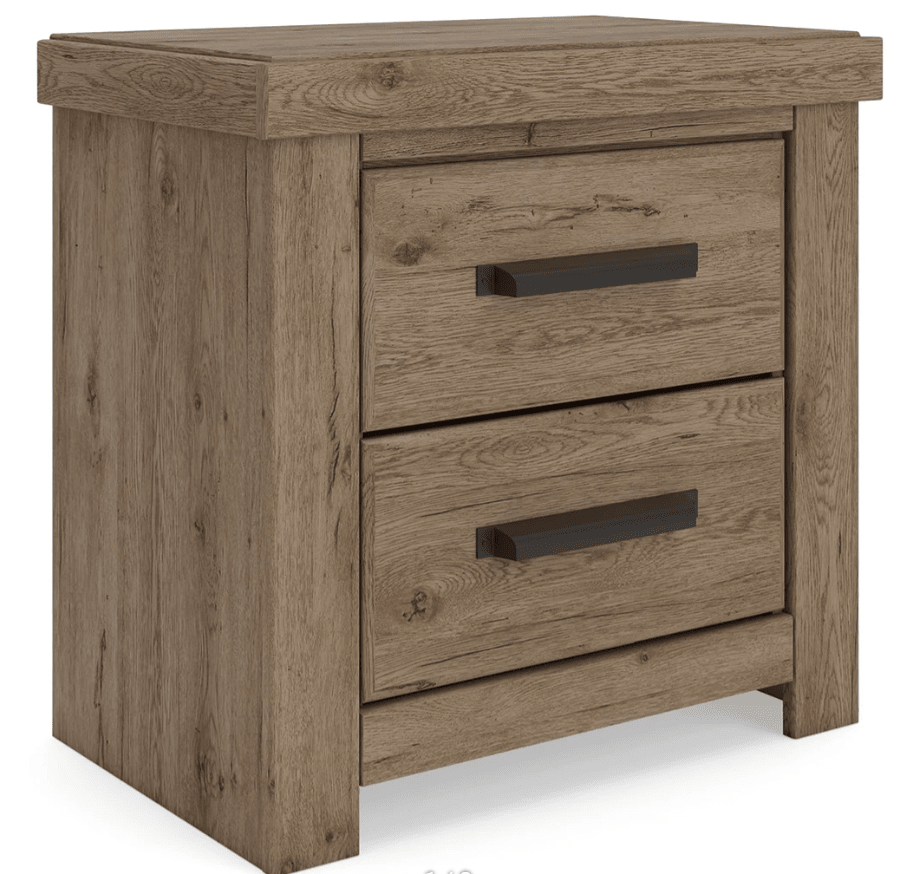 AshleyAshley PCB2844 Oliandon - Panel Bed - Light Brown