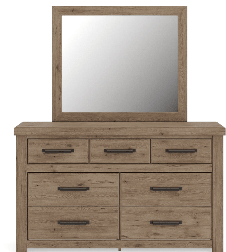 AshleyAshley PCB2844 Oliandon - Panel Bed - Light Brown