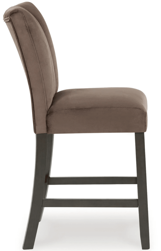AshleyAshley PCD581 - 124 Jeshina - Upholstered Barstool (Set of 2) - Mocha