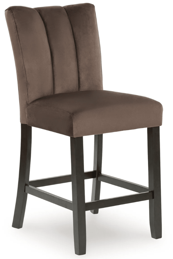 AshleyAshley PCD581 - 124 Jeshina - Upholstered Barstool (Set of 2) - Mocha