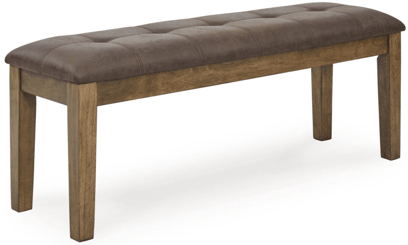 AshleyAshley PCD592 - 00 Urbinforte - Large Upholstered Dining Room Bench - Light Brown