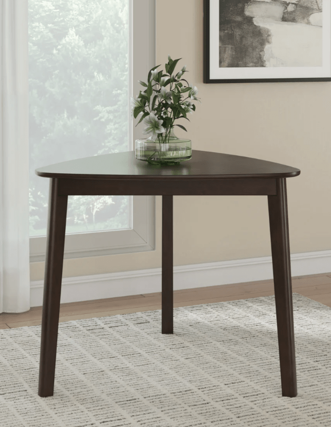 AshleyAshley PCD607 Mallenette - Triangle Dining Room Table - Merlot