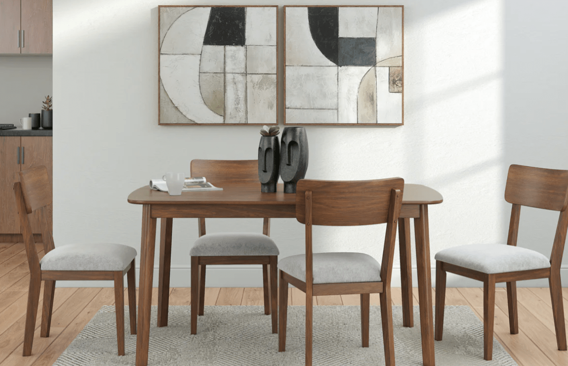 AshleyAshley PCD609 - 225 Tameride - Dining Room Table Set (Set of 5) - Brown