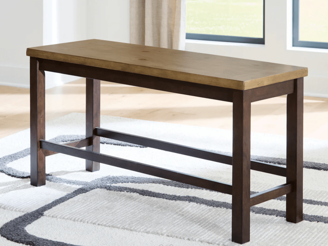 AshleyAshley PCD651 Rylandeen Counter Height - Light Brown / Dark Brown