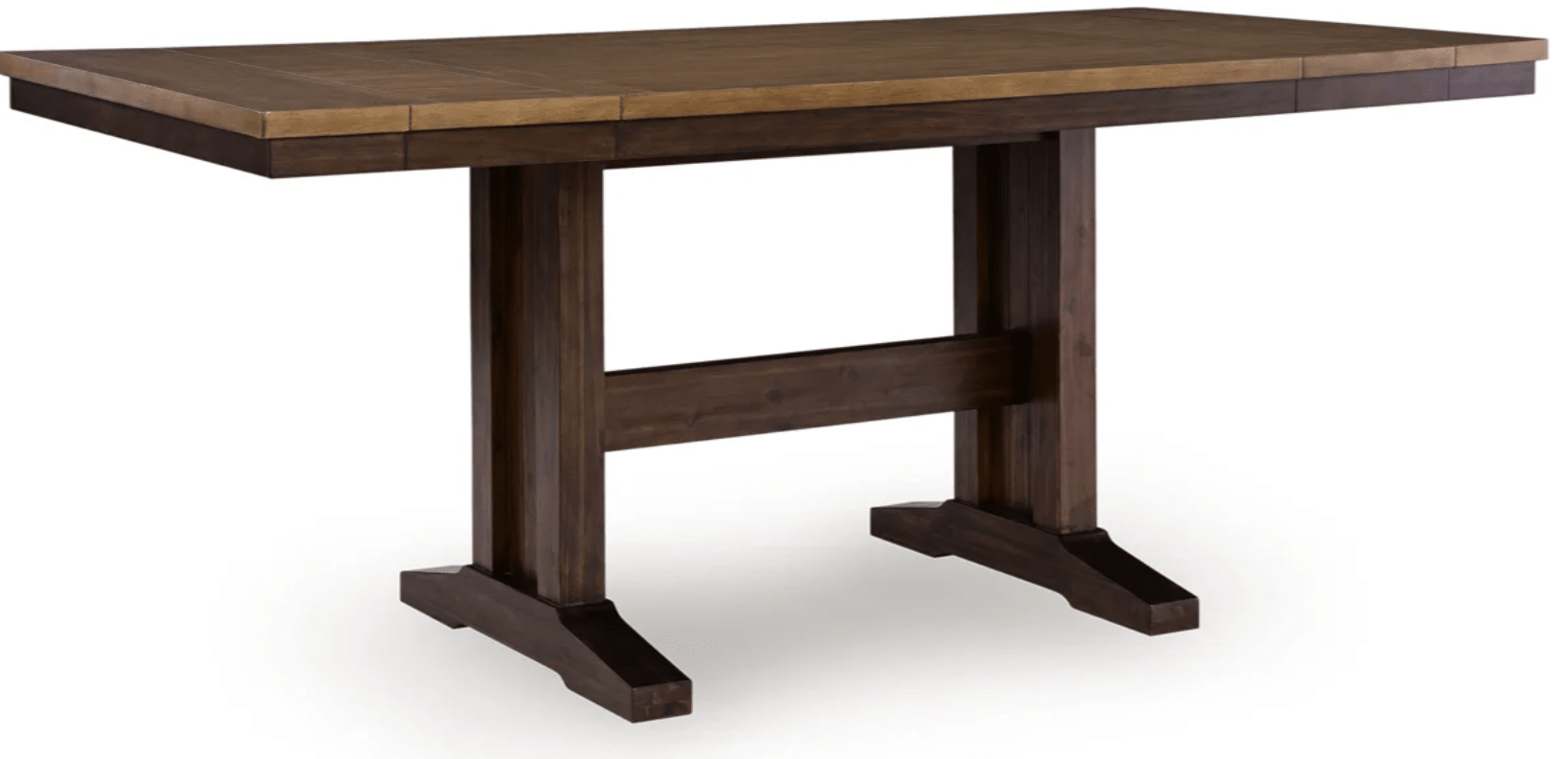 AshleyAshley PCD651 Rylandeen Counter Height - Light Brown / Dark Brown