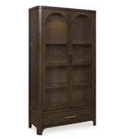 AshleyAshley PCD843 - 76 Display Cabinet - Burnished Brown