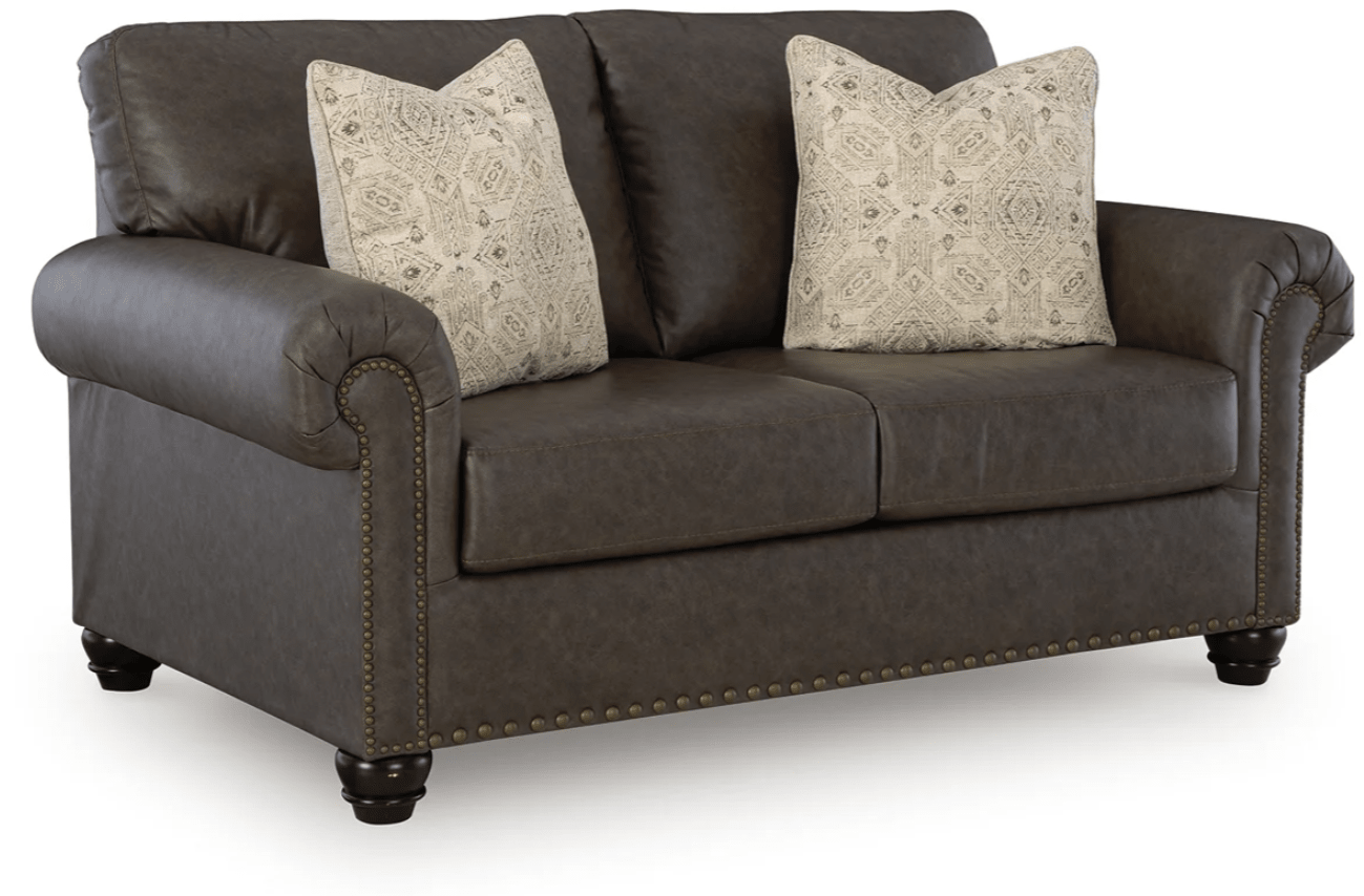 AshleyAshley Roxmere - Sofa, Loveseat, Chair, Ottoman - Umber - 55503