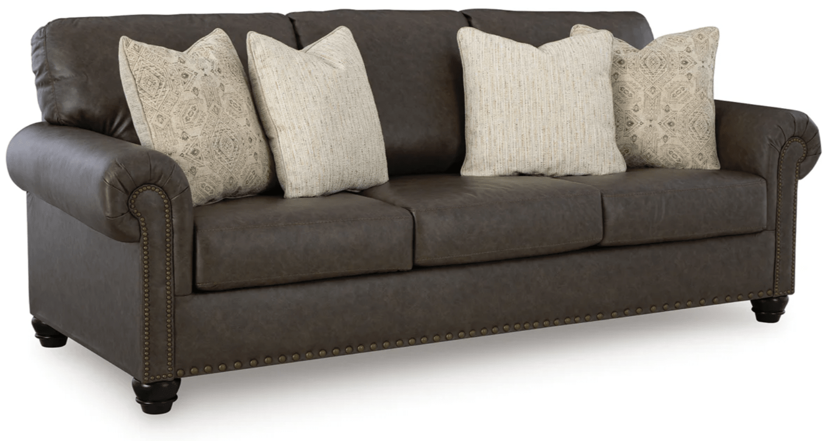 AshleyAshley Roxmere - Sofa, Loveseat, Chair, Ottoman - Umber - 55503