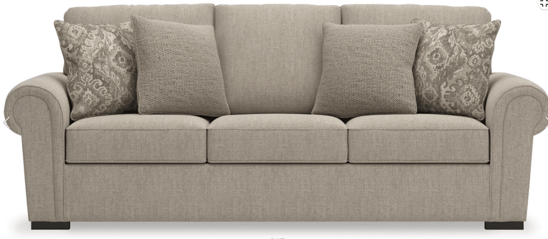AshleyAshley Sararose - Sofa, Loveseat, Chair, Ottoman - Heather - 57102