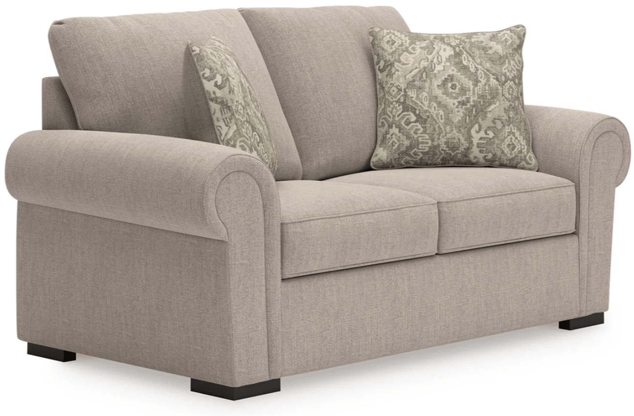 AshleyAshley Sararose - Sofa, Loveseat, Chair, Ottoman - Heather - 57102