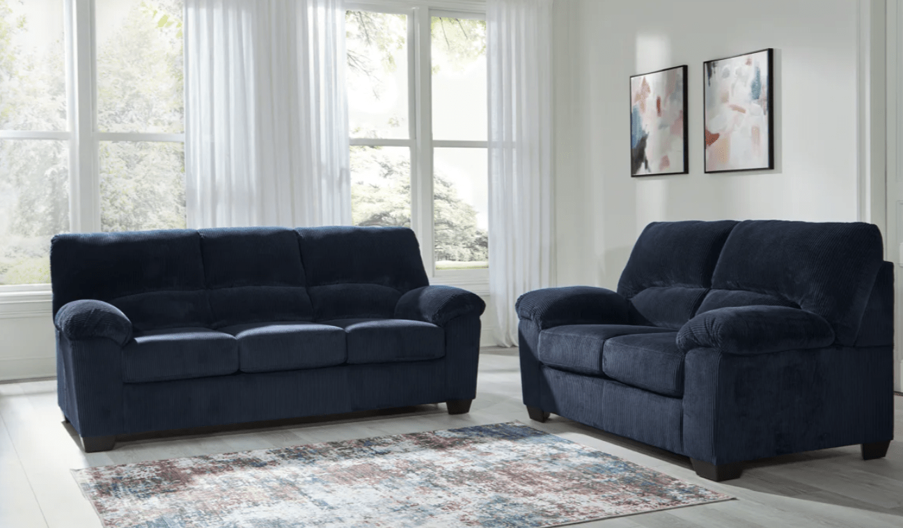 AshleyAshley Simplejoy - 24205 - Sofa, Loveseat - Navy