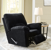 AshleyAshley Simplejoy - Rocker Recliner - Fabric - Onyx - 2420425C