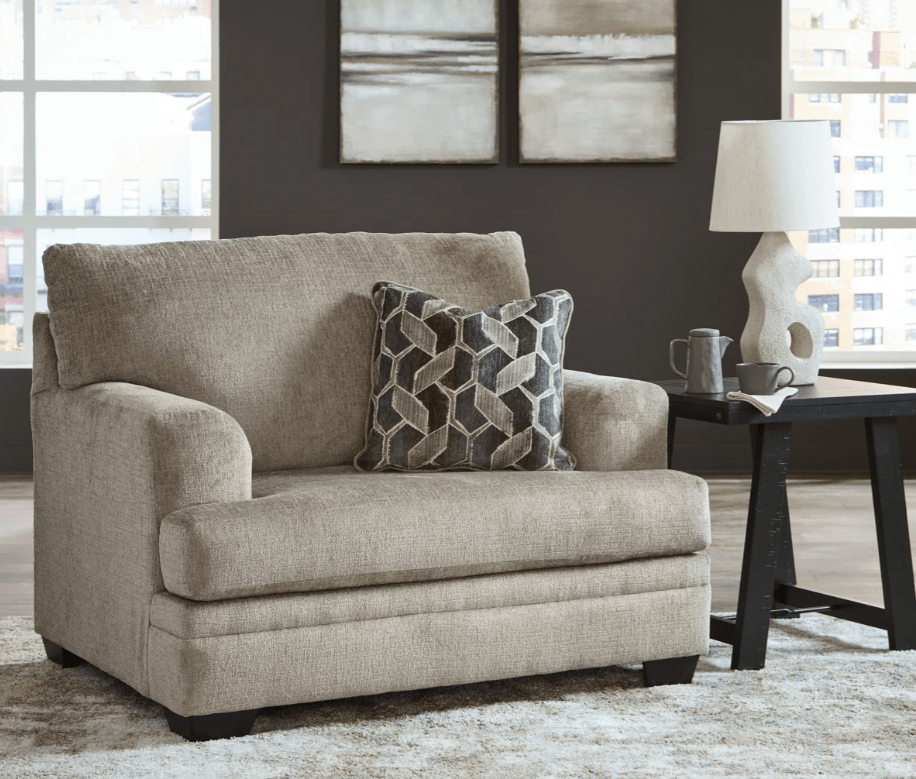 AshleyAshley Stonemeade - 4 Pc. - Sofa, Loveseat, Chair And A Half, Ottoman - Taupe - 59504
