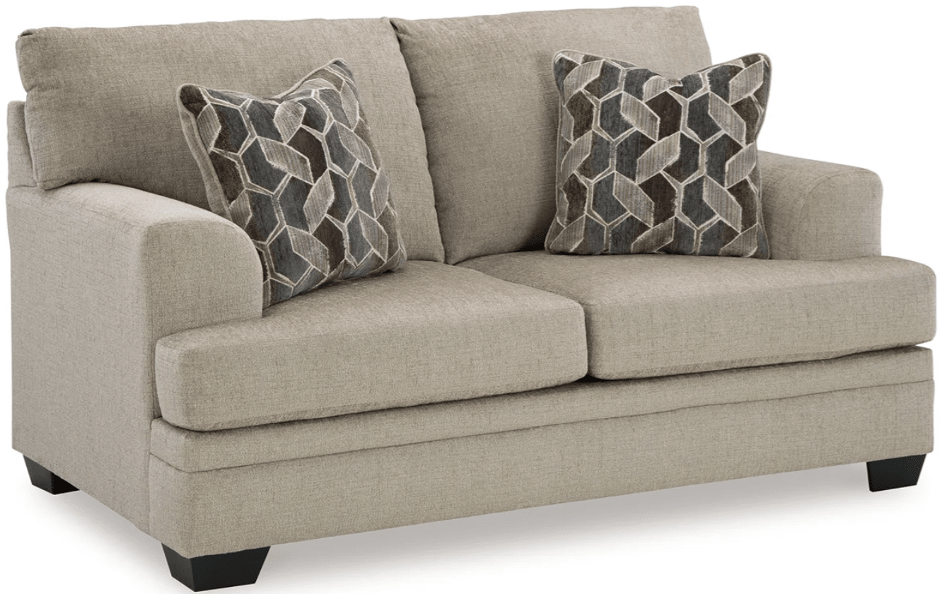 AshleyAshley Stonemeade - 4 Pc. - Sofa, Loveseat, Chair And A Half, Ottoman - Taupe - 59504