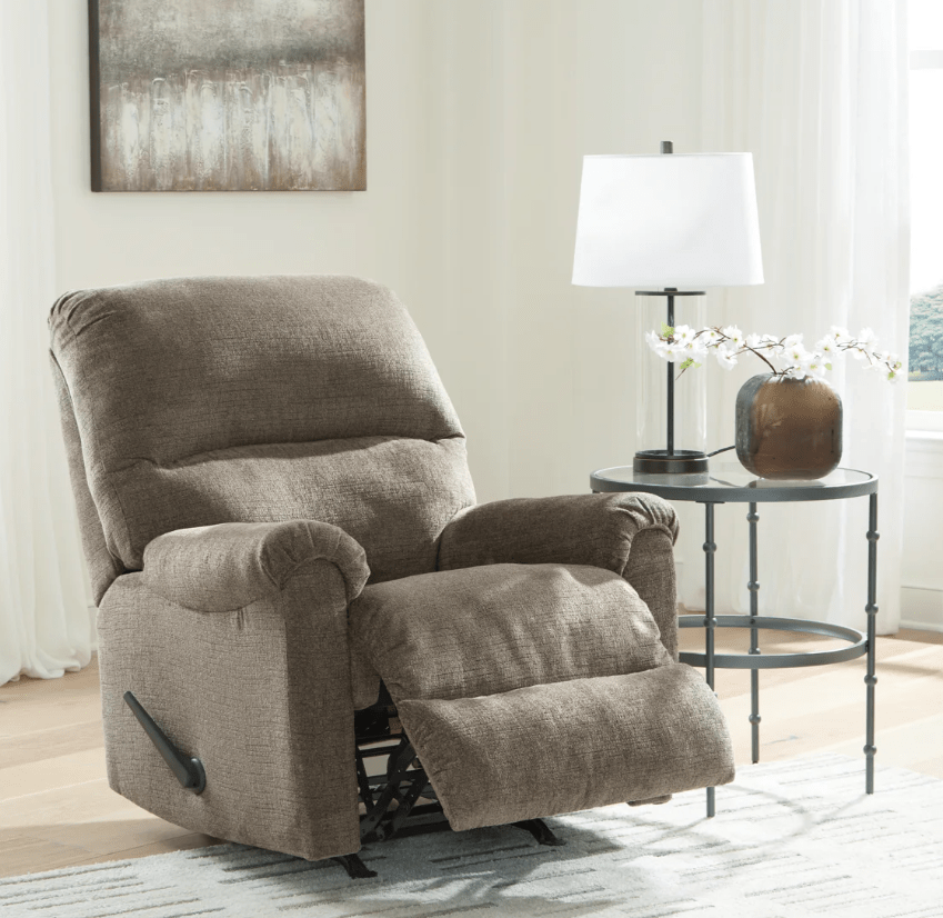 AshleyAshley Stonemeade - Rocker Recliner - Fabric - Nutmeg - 59505