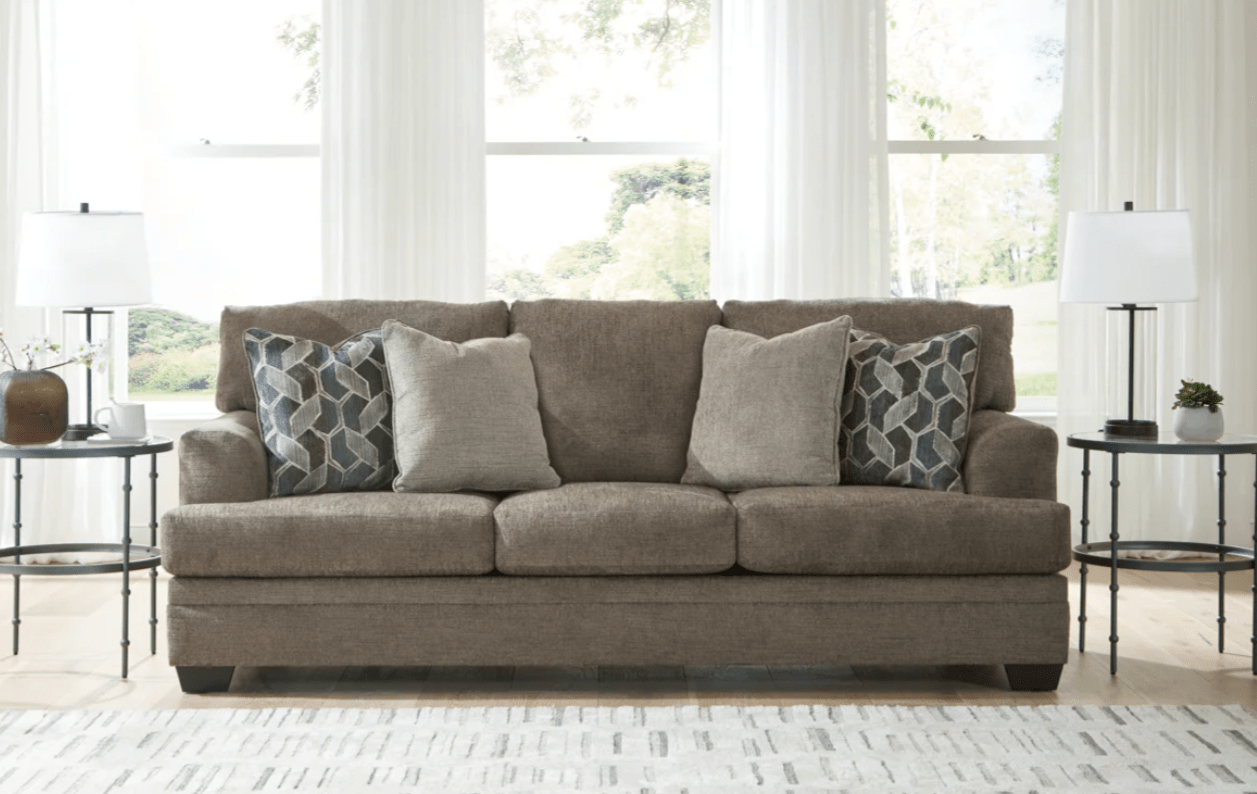 AshleyAshley Stonemeade - Sofa, Loveseat, Chair And A Half, Ottoman - Nutmeg - 59505