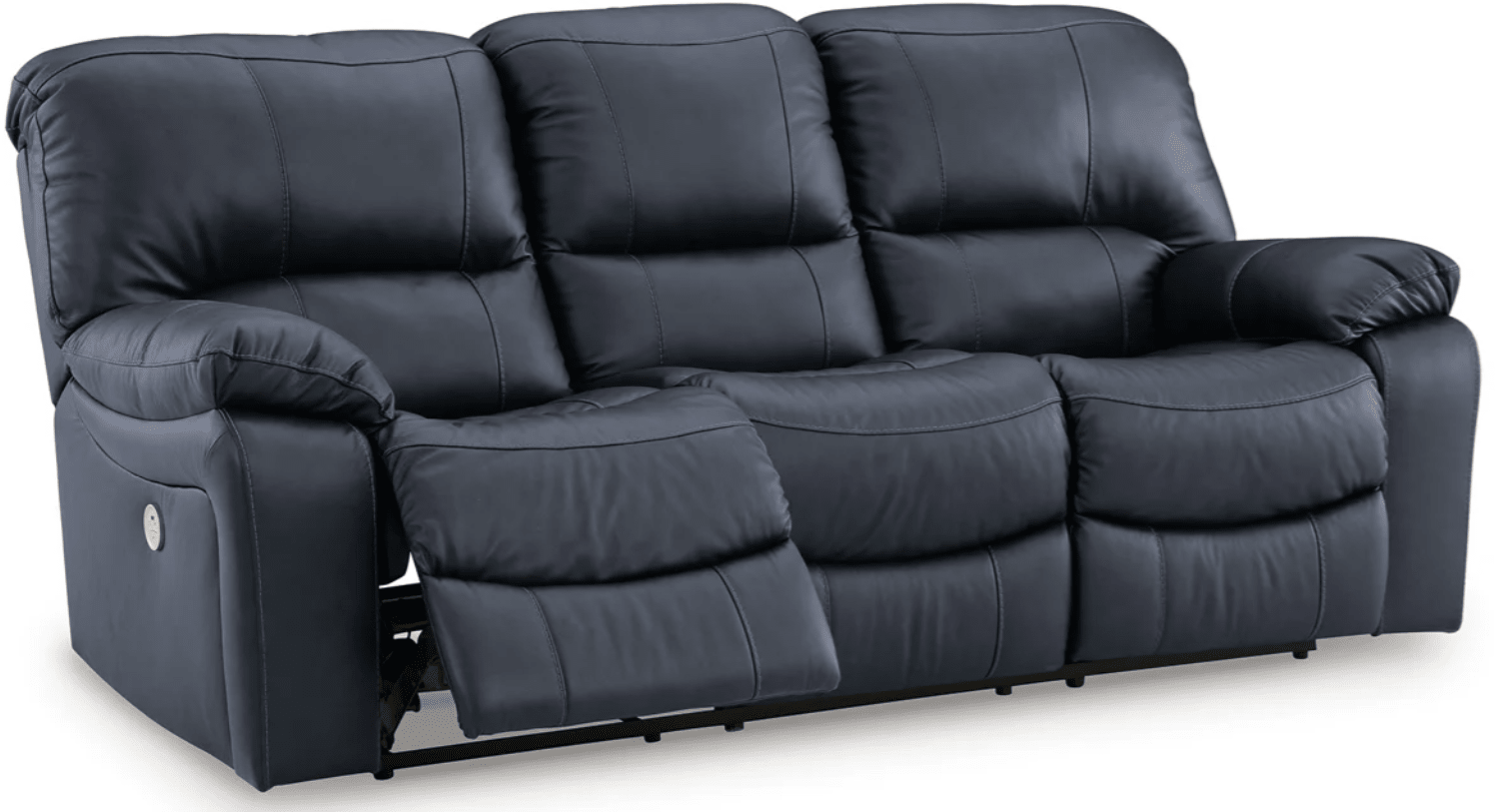 AshleyAshley U43809 Leesworth - Power Reclining Sofa, Power Reclining Loveseat, Power Rocker Recliner - Ocean