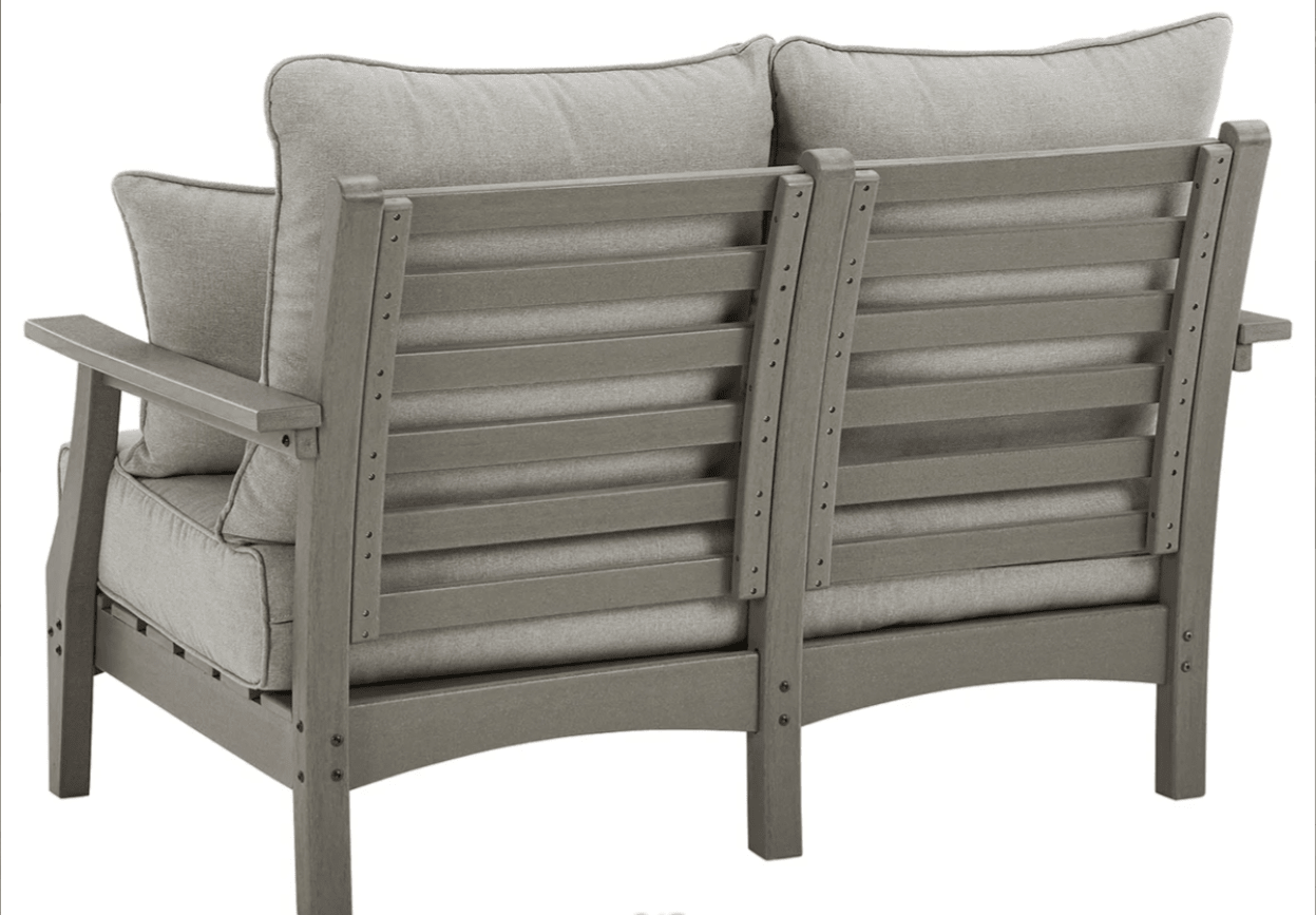 AshleyAshley Visola - Loveseat w/Cushion - Gray P802 - 835