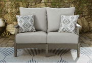 AshleyAshley Visola - Loveseat w/Cushion - Gray P802 - 835