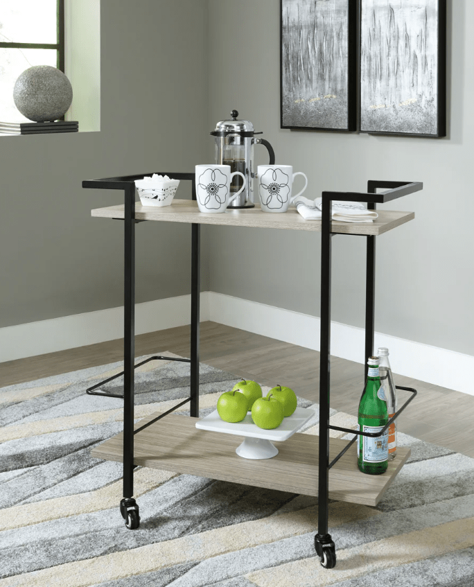 AshleyAshley Waylowe Bar Cart - Brown / Black A4000389