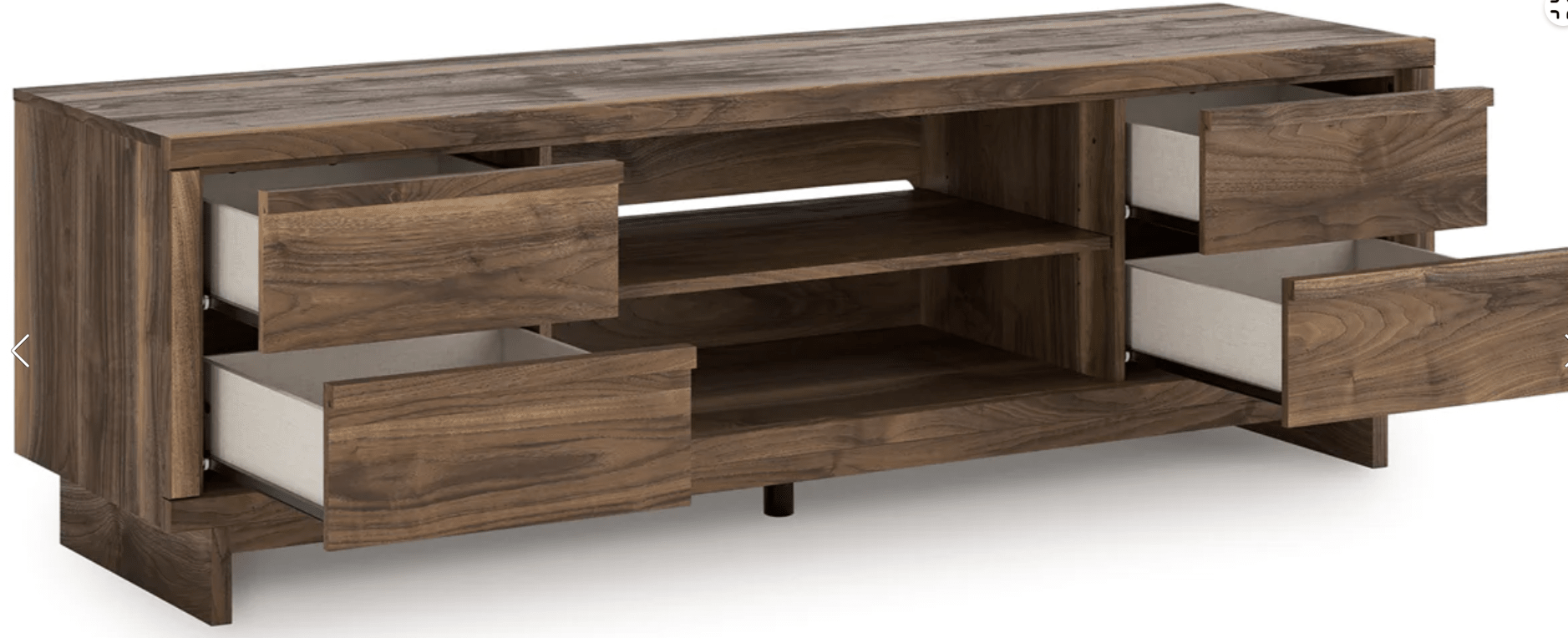 AshleyAshley Zadilyn - XL TV Stand With Fireplace Option - W3367