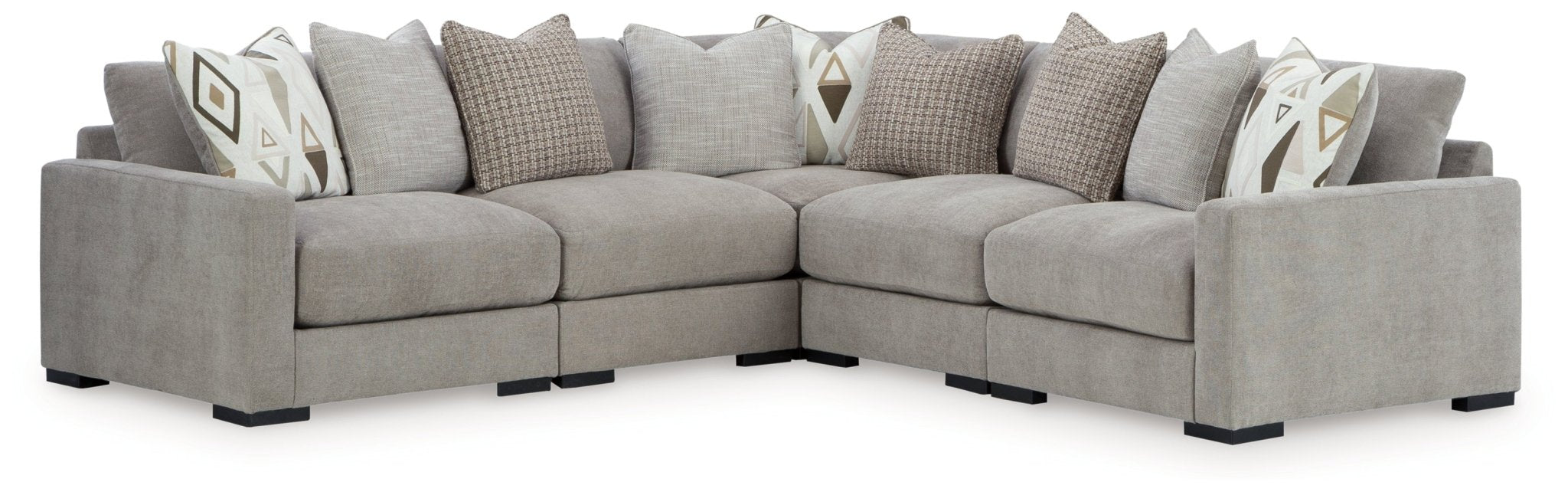 AshleyAslan Court 5 - Piece Sectional