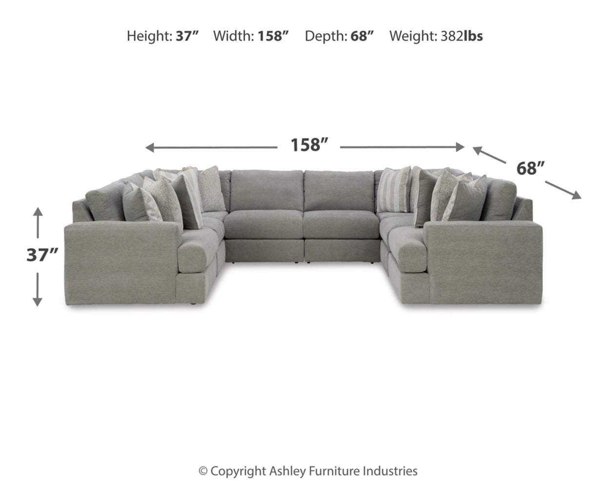 AshleyAvaliyah 7 - Piece Sectional