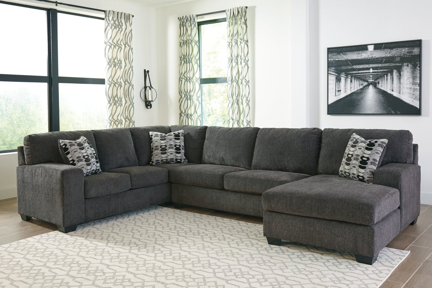 AshleyBallinasloe 3 - Piece Sectional with Chaise