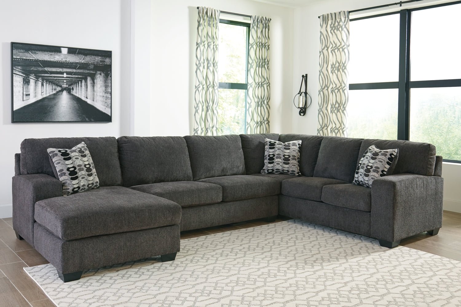 AshleyBallinasloe 3 - Piece Sectional with Chaise