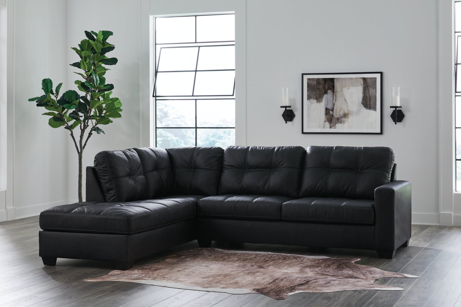 AshleyBarlin Mills 2 - Piece Sectional with Chaise