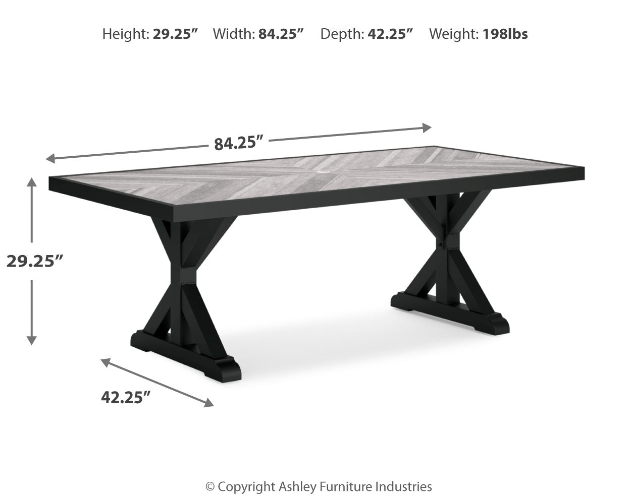 AshleyBeachcroft Outdoor Dining Table