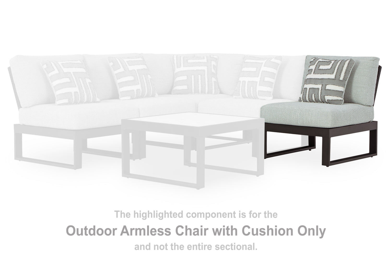 AshleyBeachloft 4 - Piece Outdoor Sectional
