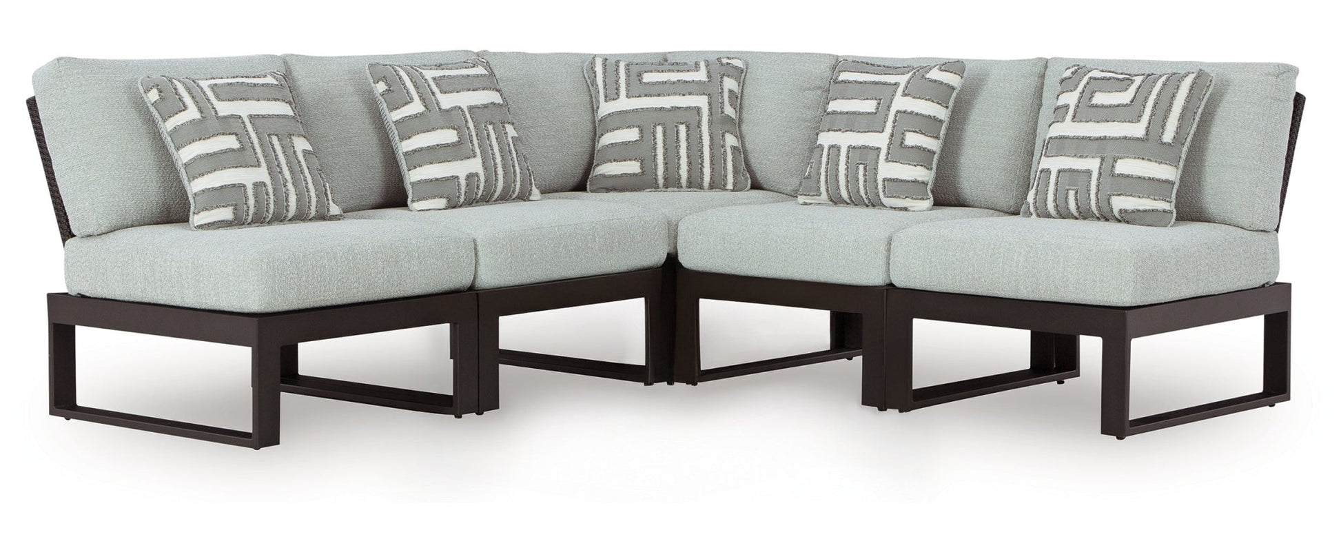 AshleyBeachloft 5 - Piece Outdoor Sectional