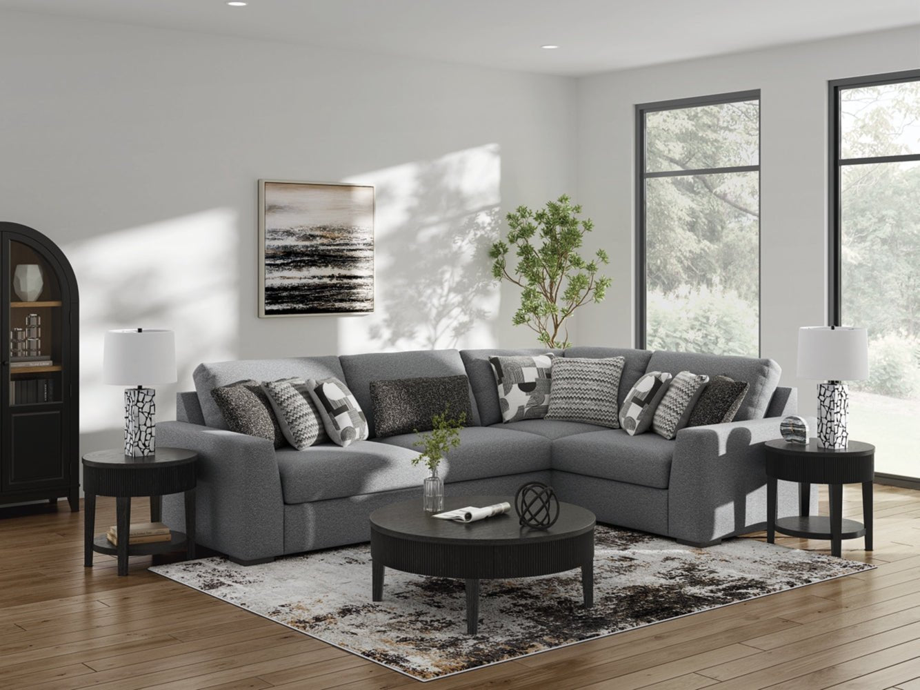 AshleyBealton 4 - Piece Sectional