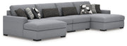 AshleyBealton 4 - Piece Sectional with Double Chaise