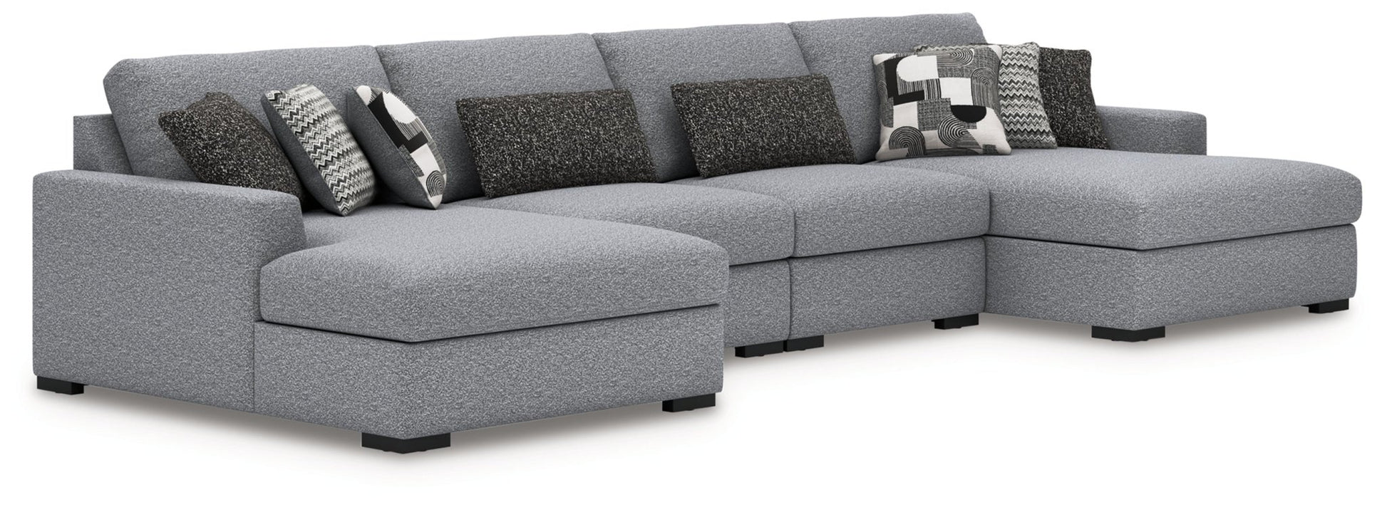 AshleyBealton 4 - Piece Sectional with Double Chaise