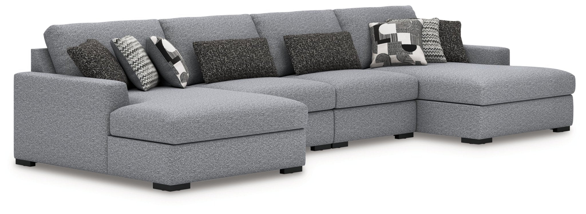 AshleyBealton 4 - Piece Sectional with Double Chaise