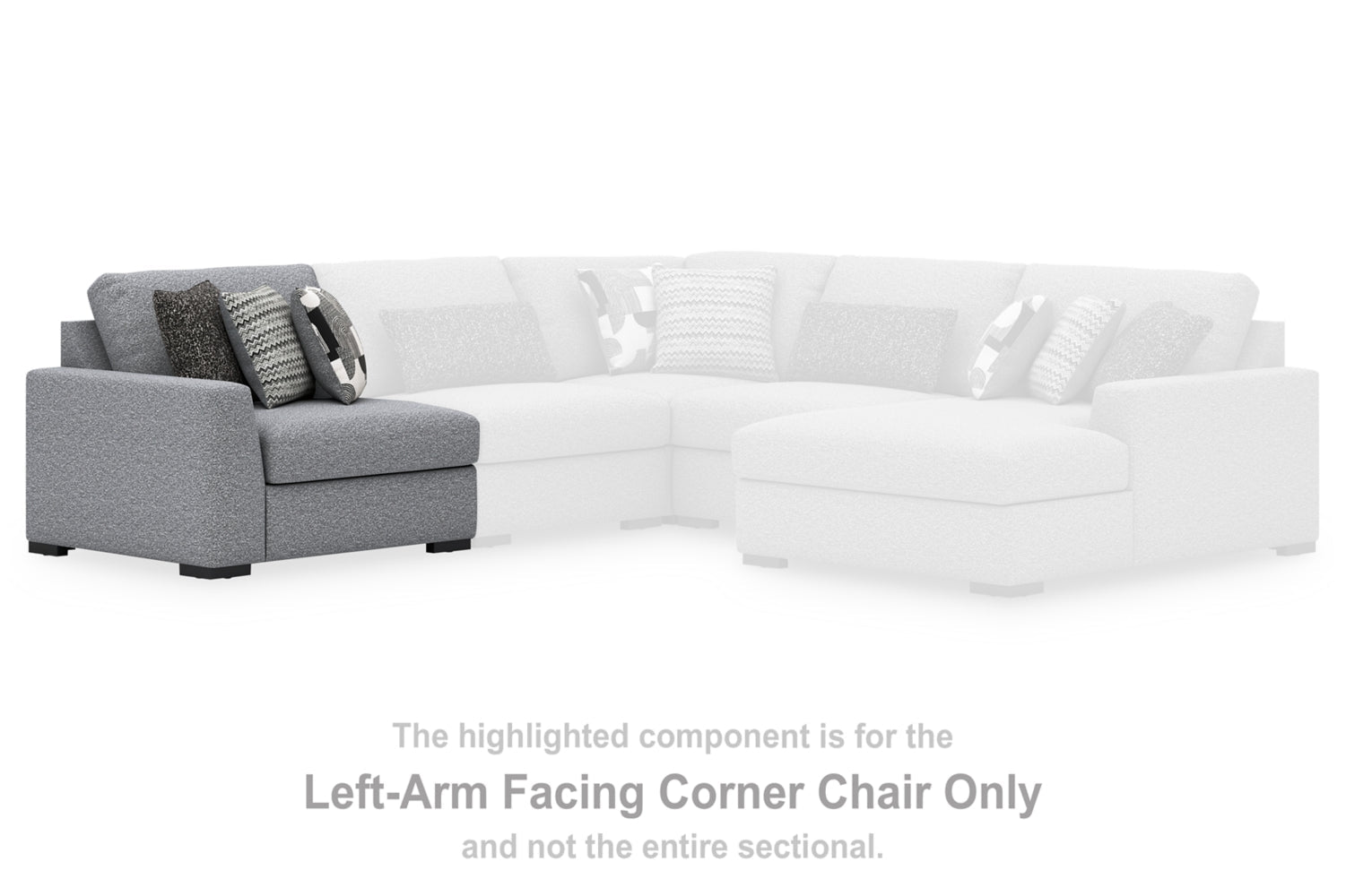 AshleyBealton 5 - Piece Sectional with Chaise