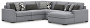 AshleyBealton 5 - Piece Sectional with Chaise