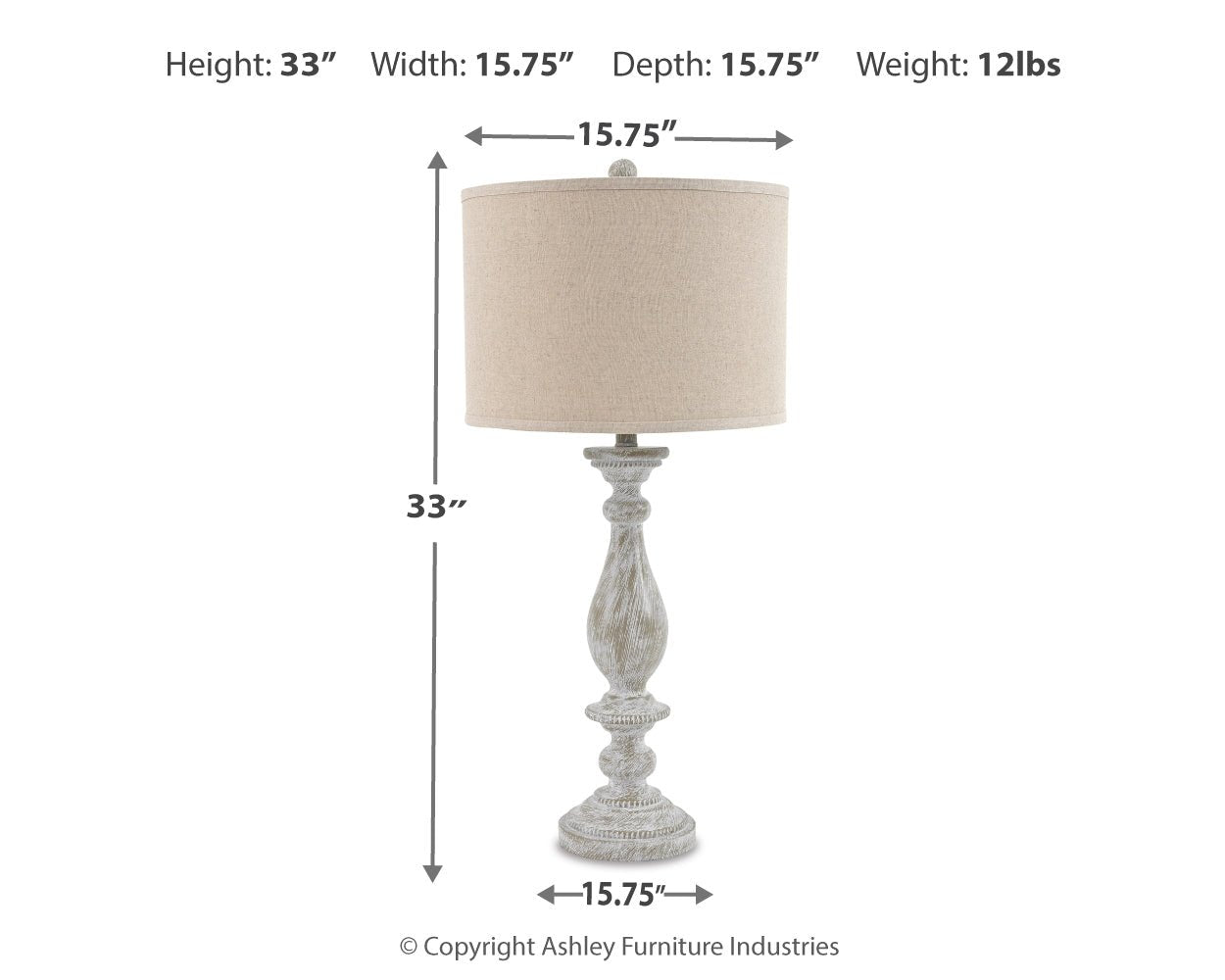 AshleyBernadate Table Lamps