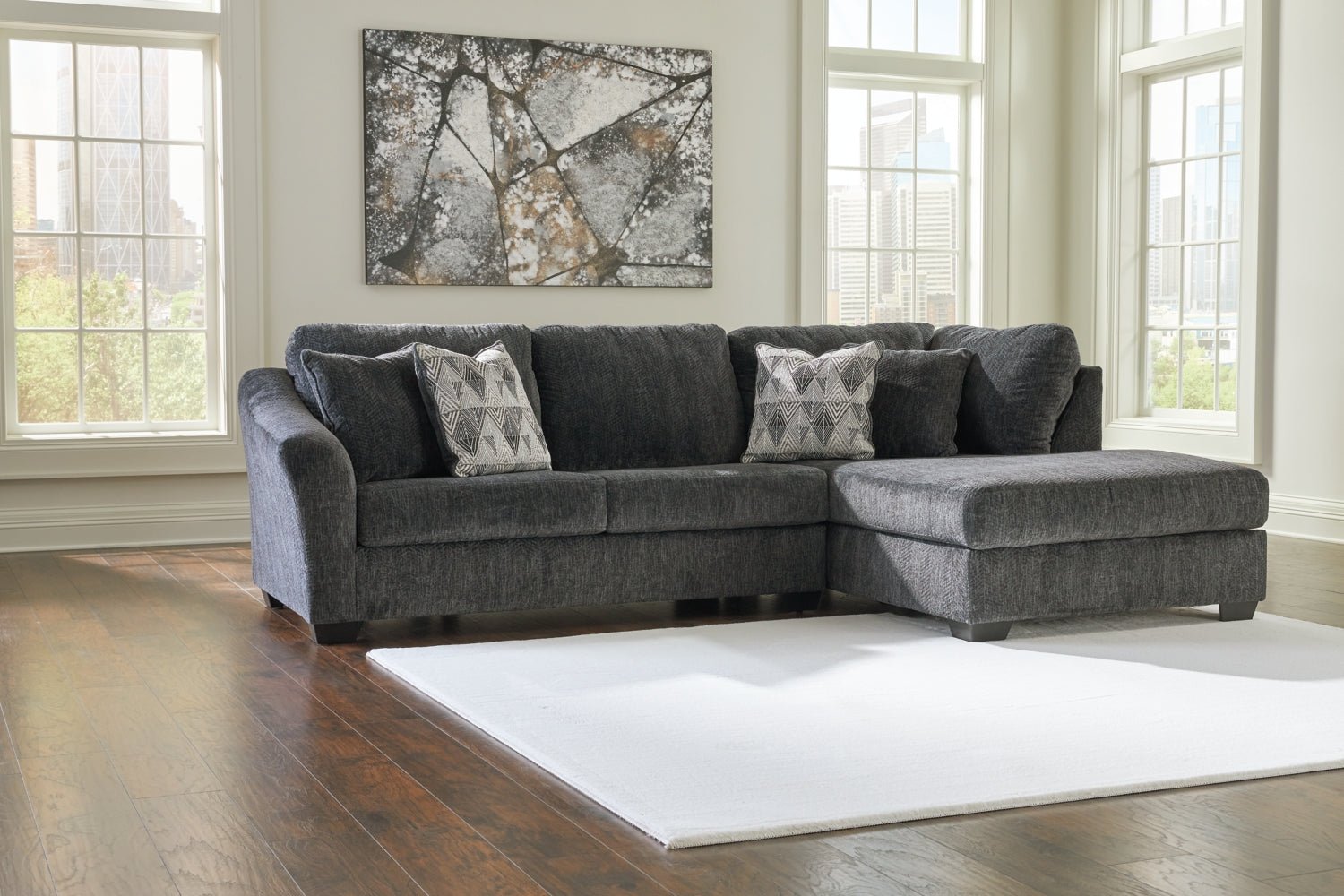 AshleyBiddeford 2 - Piece Sectional with Chaise